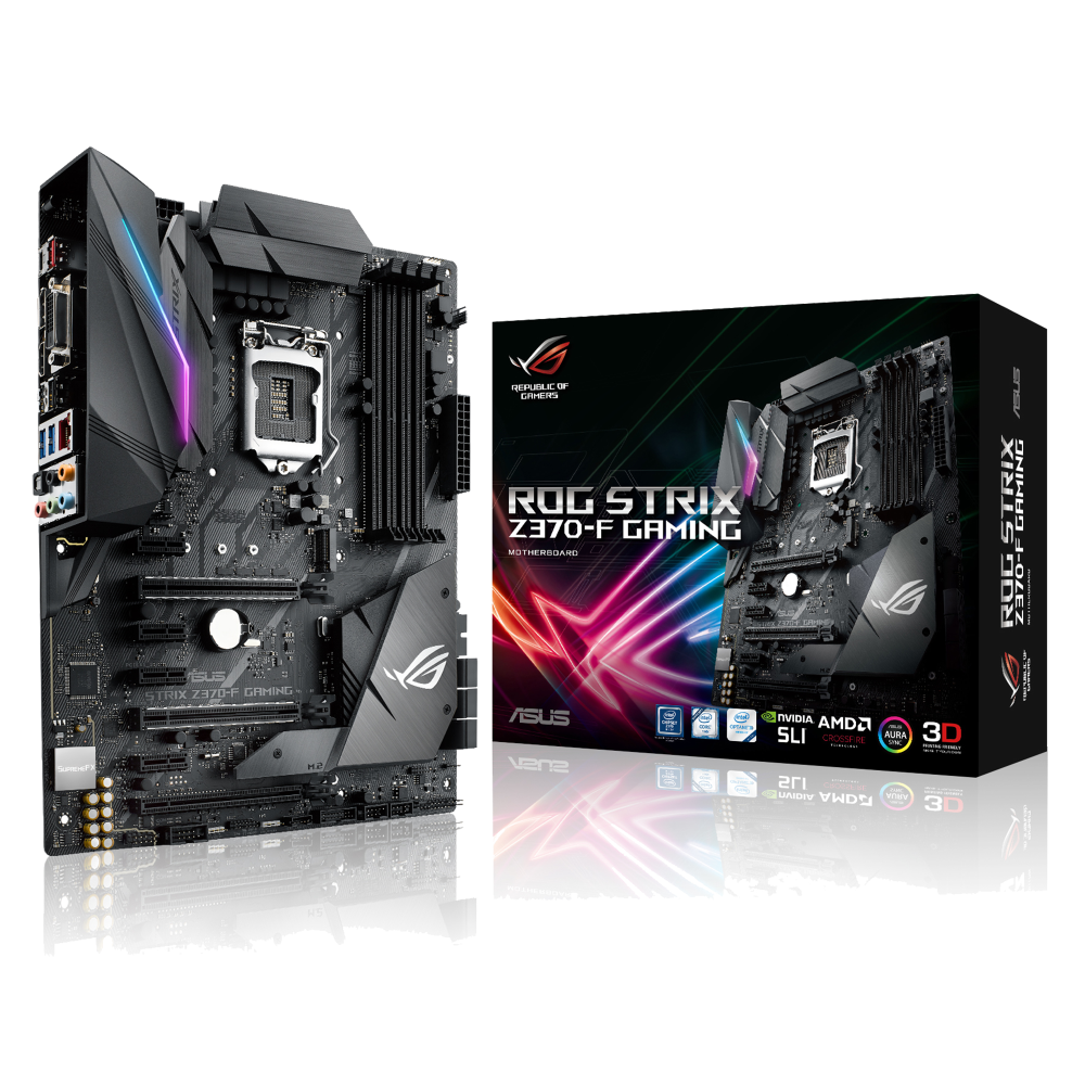 ASUS ROG STRIX Z370-F scheda madre gaming Intel Z370 4*DDR4 LGA1151 ATX 1xM.2 EUR 46,94 ASUS ROG STRIX Z370-F scheda madre gaming Intel Z370 4*DDR4 LGA1151 ATX 1xM.2 EUR 46,94